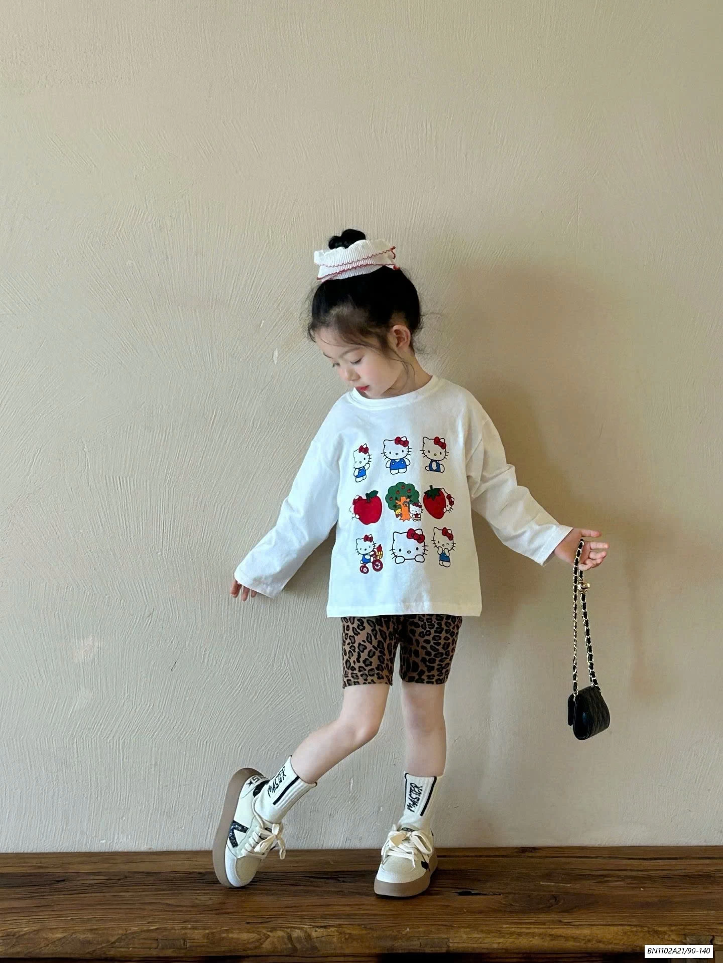 ÁO KITTY MIX LEGGING BEO