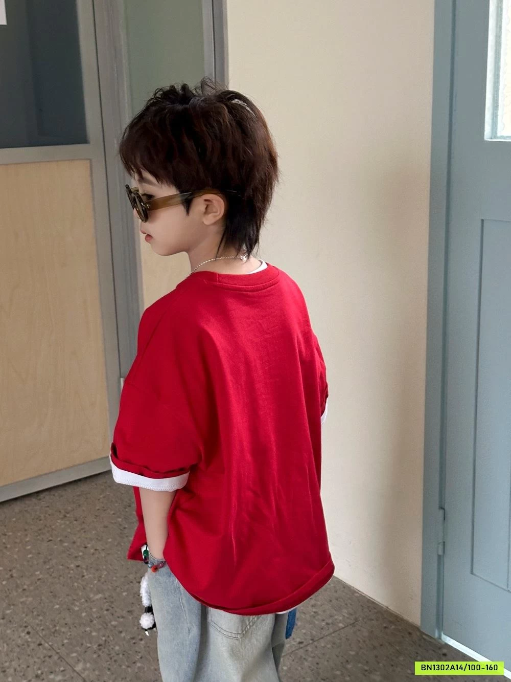 ÁO THUN ĐỎ IN CHỮ AFTE