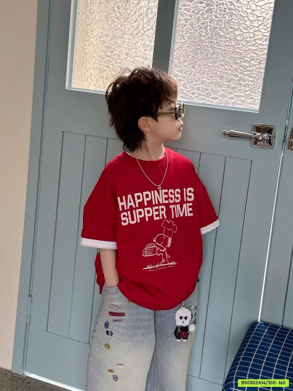 ÁO THUN ĐỎ IN CHỮ AFTE