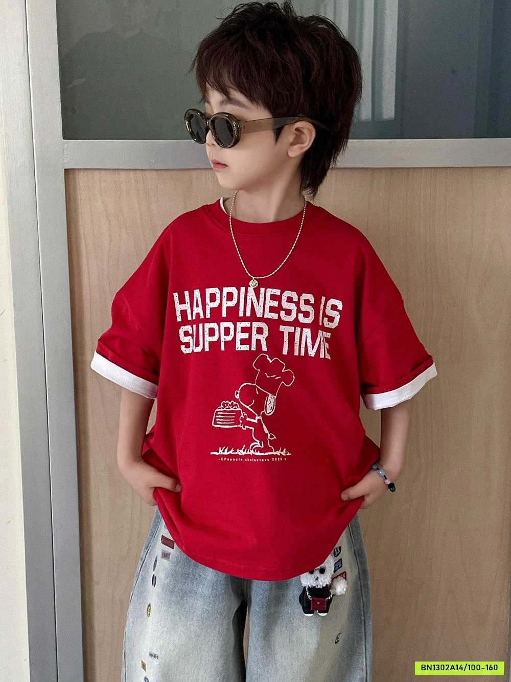 ÁO THUN ĐỎ IN CHỮ AFTE