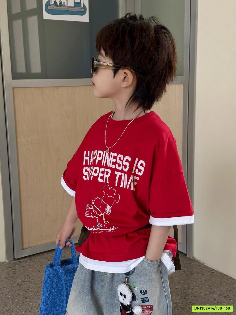 ÁO THUN ĐỎ IN CHỮ AFTE