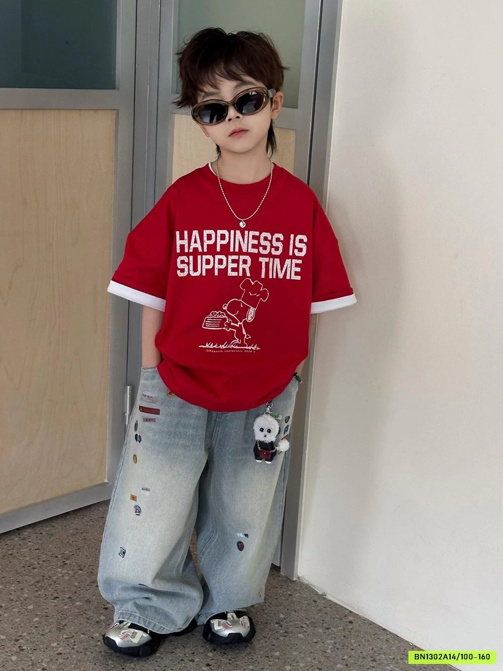 ÁO THUN ĐỎ IN CHỮ AFTE