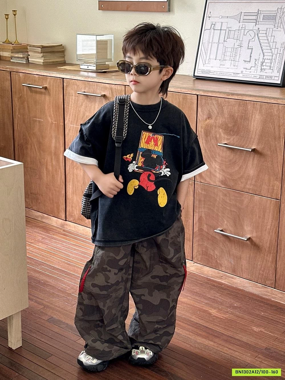 ÁO THUN ĐEN CÁ TÍNH AFTE