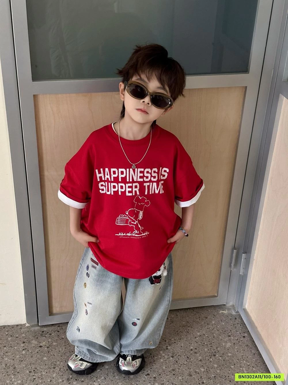 JEANS SUÔNG THÊU CÁ TÍNH AFTE