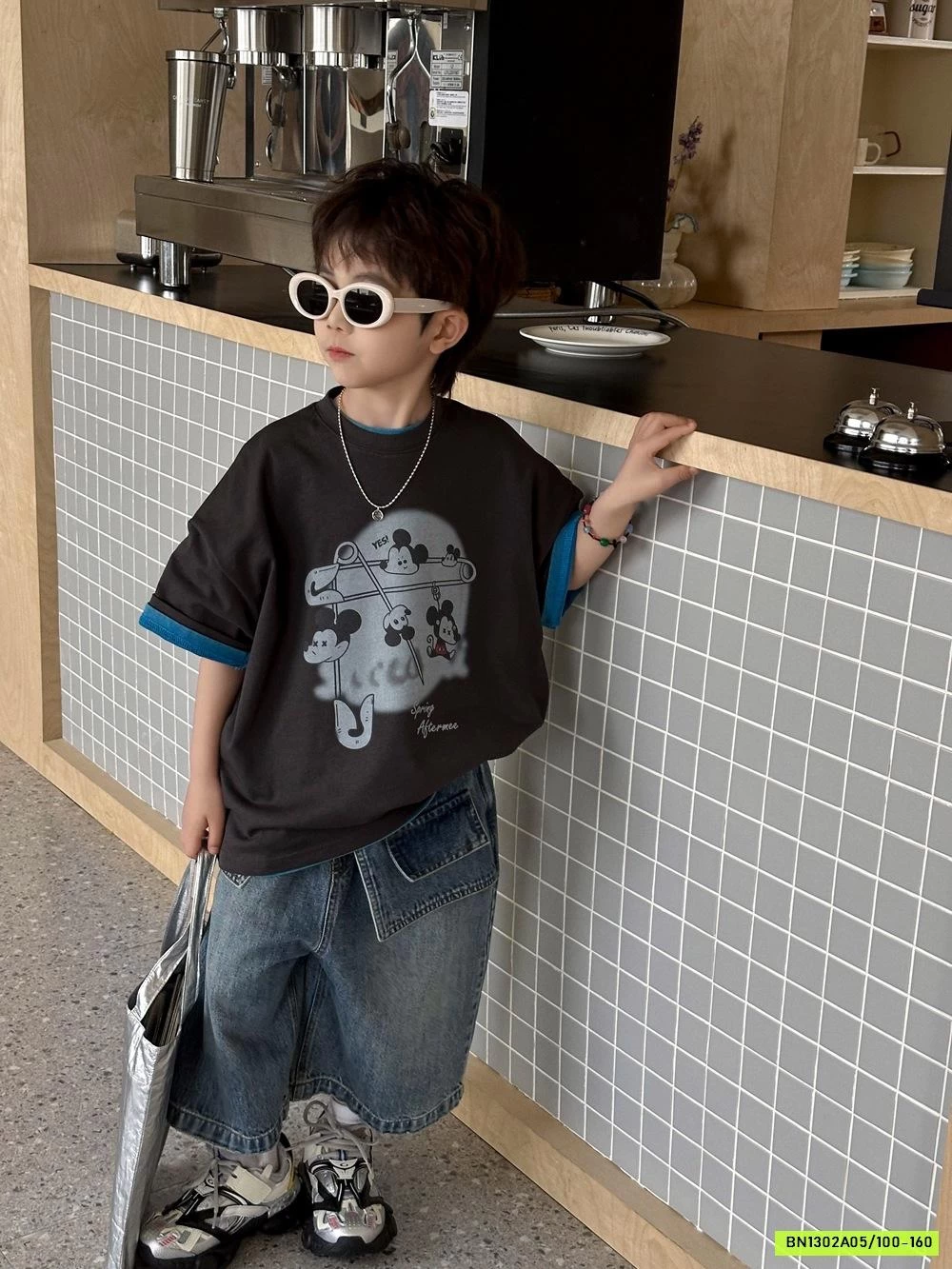 JEANS LỠ GIẢ CẠP CHOÀNG AFTE