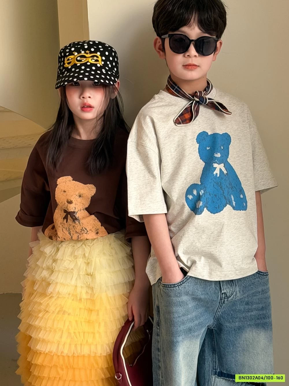 ÁO THUN GẤU KUMAIKIDS