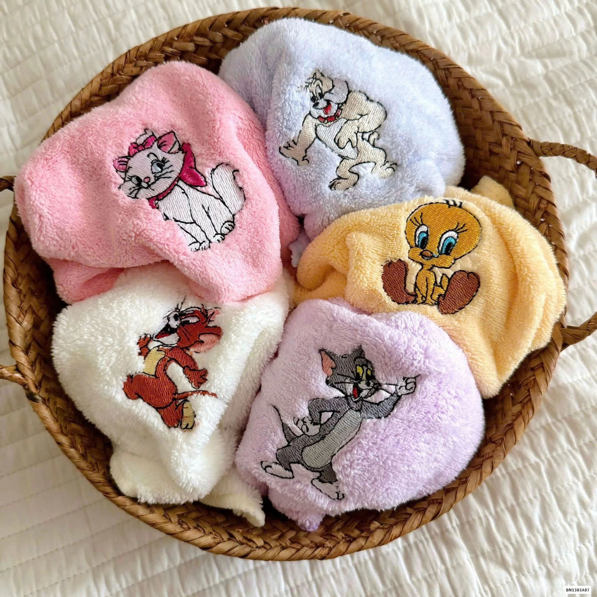 SÉT 5 KHĂN MẶT SIÊU MỀM CHO BÉ