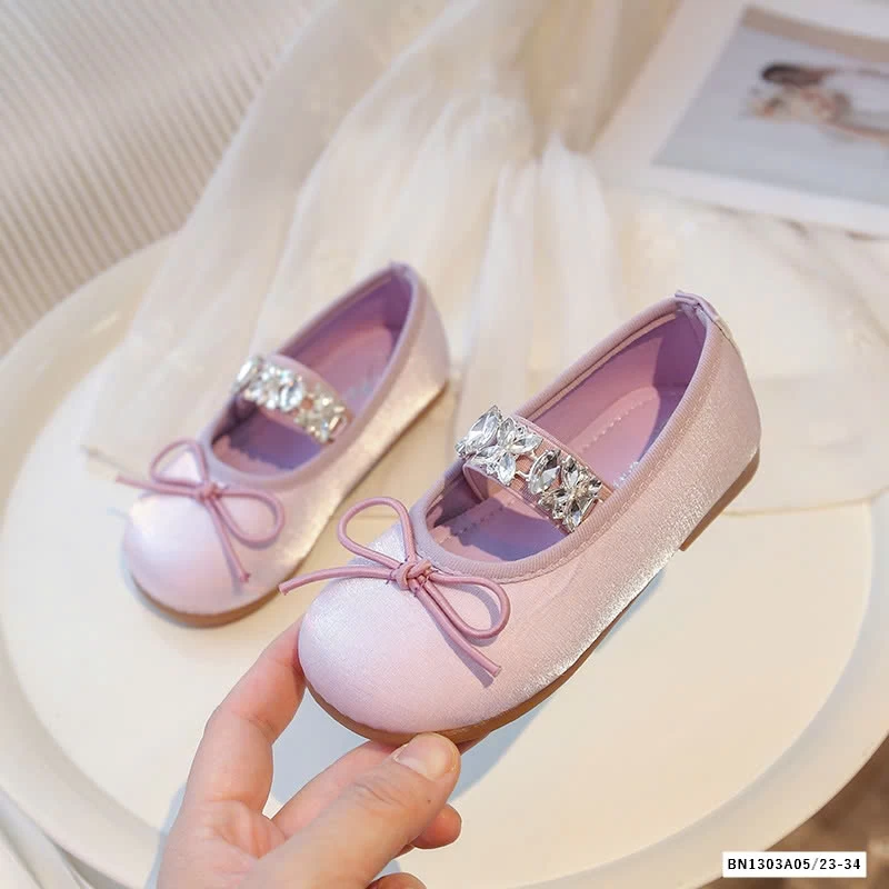 GIÀY BÚP BÊ QUAI GẮN ĐÁ