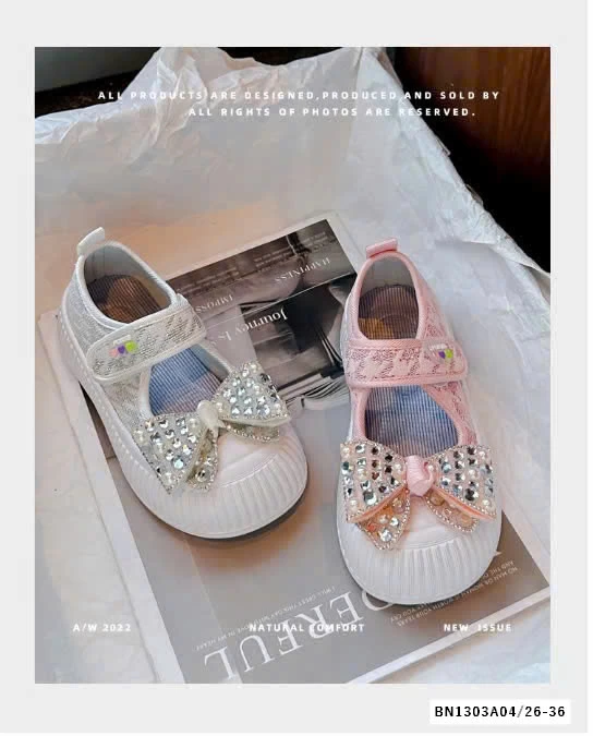 GIÀY BÚP BÊ NƠ CHO BÉ