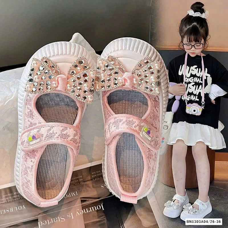 GIÀY BÚP BÊ NƠ CHO BÉ