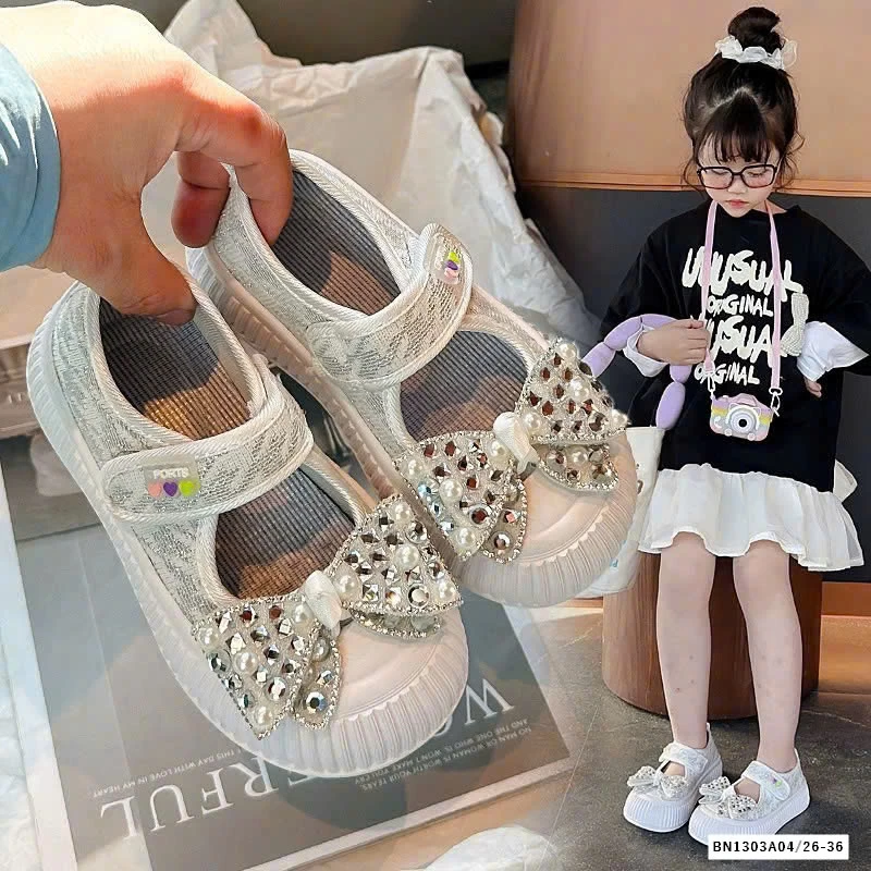 GIÀY BÚP BÊ NƠ CHO BÉ