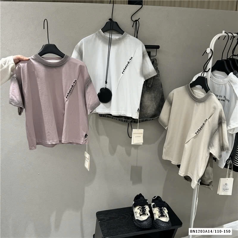 ÁO THUN LOANG CHỮ CHÉO SZ ĐẠI