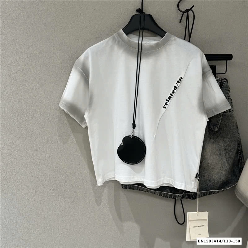 ÁO THUN LOANG CHỮ CHÉO SZ ĐẠI