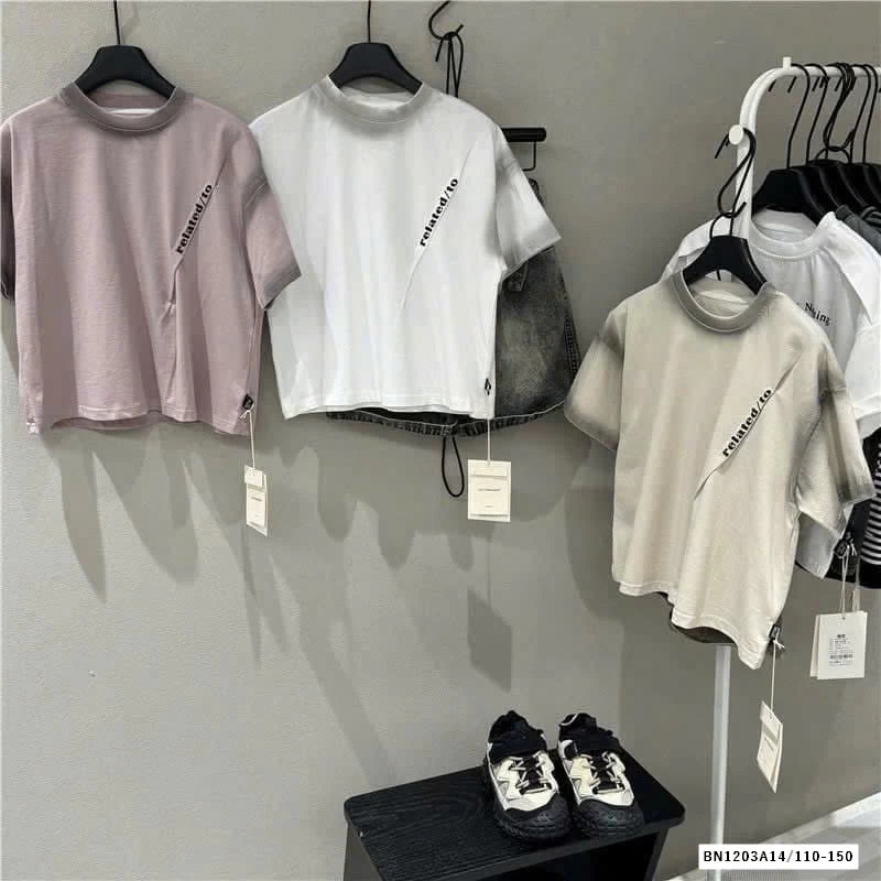 ÁO THUN LOANG CHỮ CHÉO SZ ĐẠI