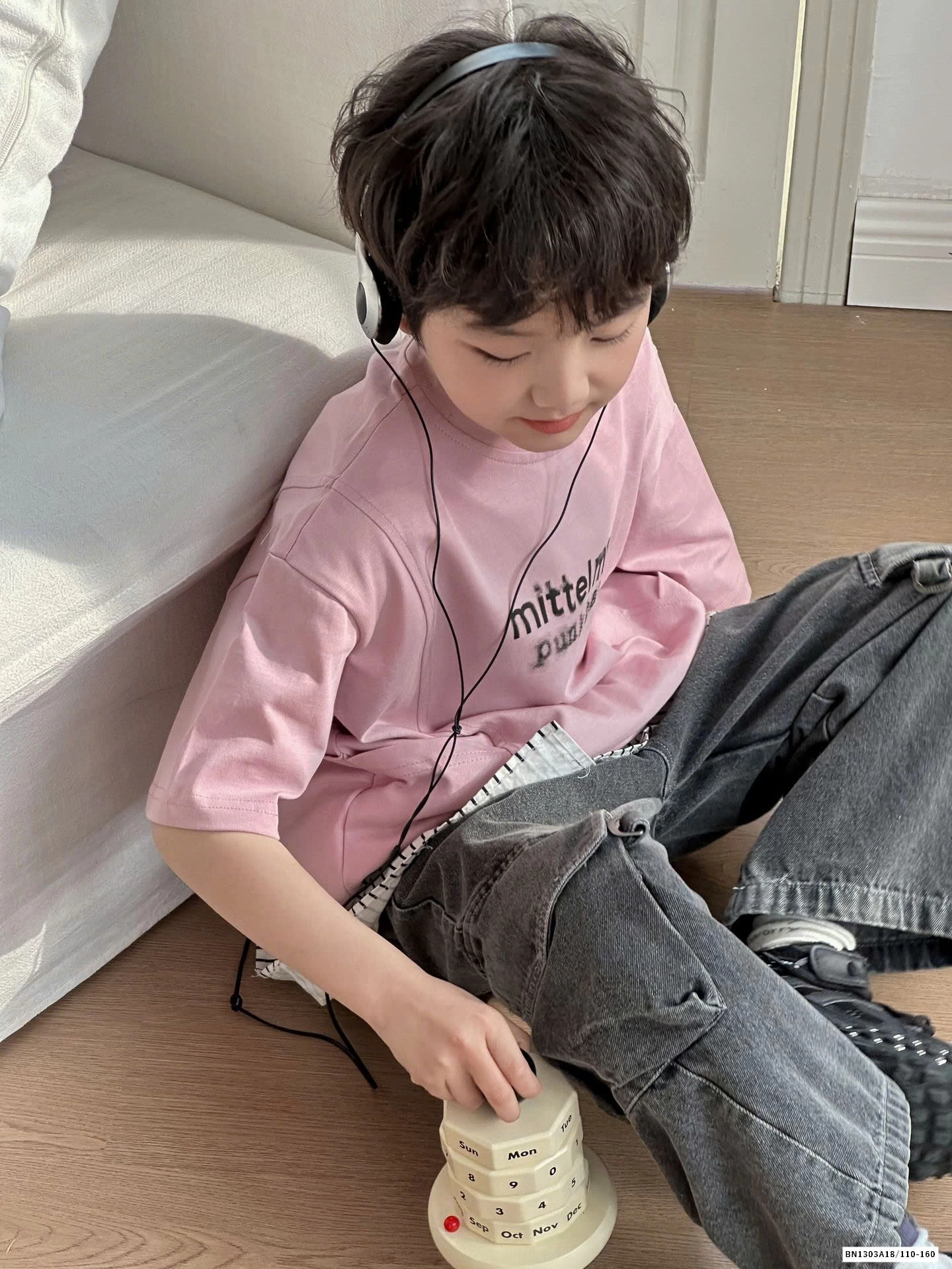 ÁO THUN HỒNG IN HÌNH