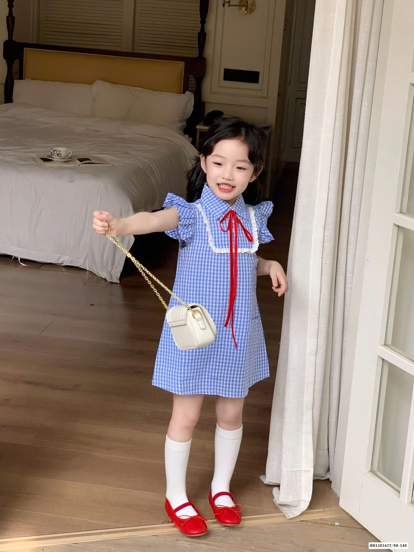 ĐẦM CÁNH TIÊN CARO XANH