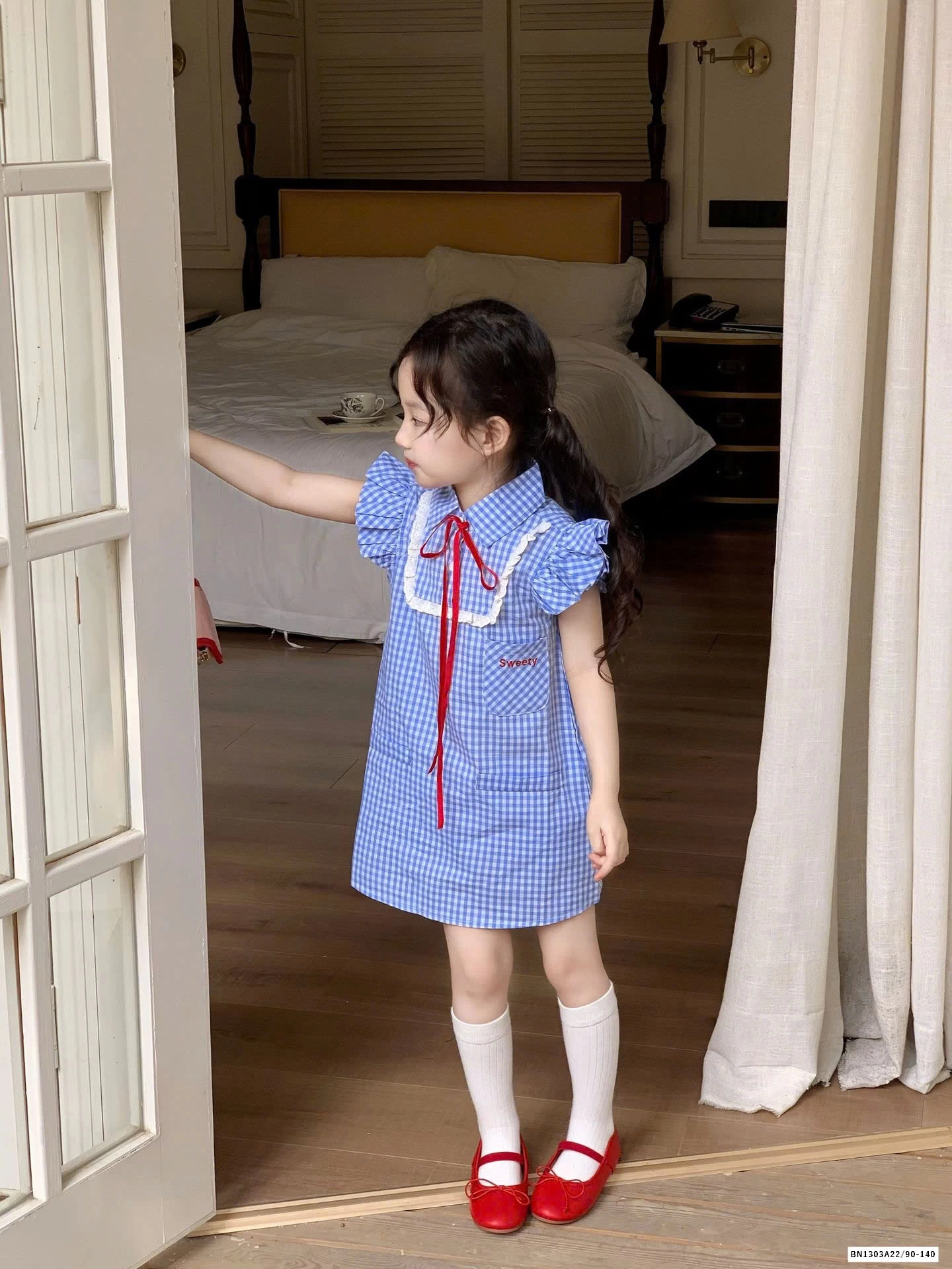 ĐẦM CÁNH TIÊN CARO XANH