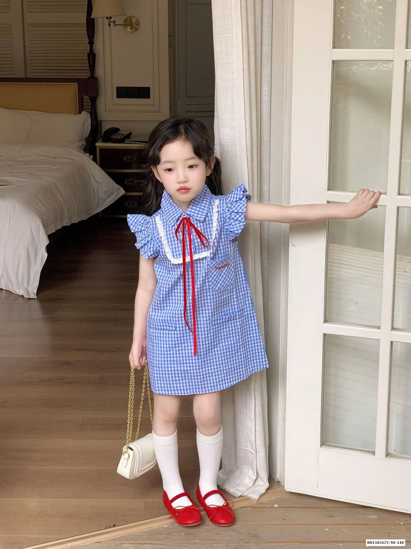 ĐẦM CÁNH TIÊN CARO XANH