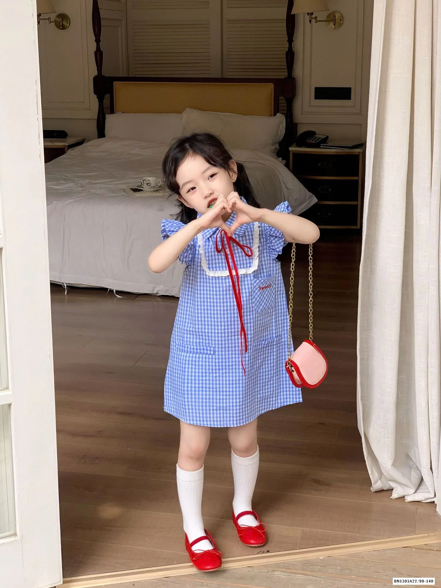 ĐẦM CÁNH TIÊN CARO XANH