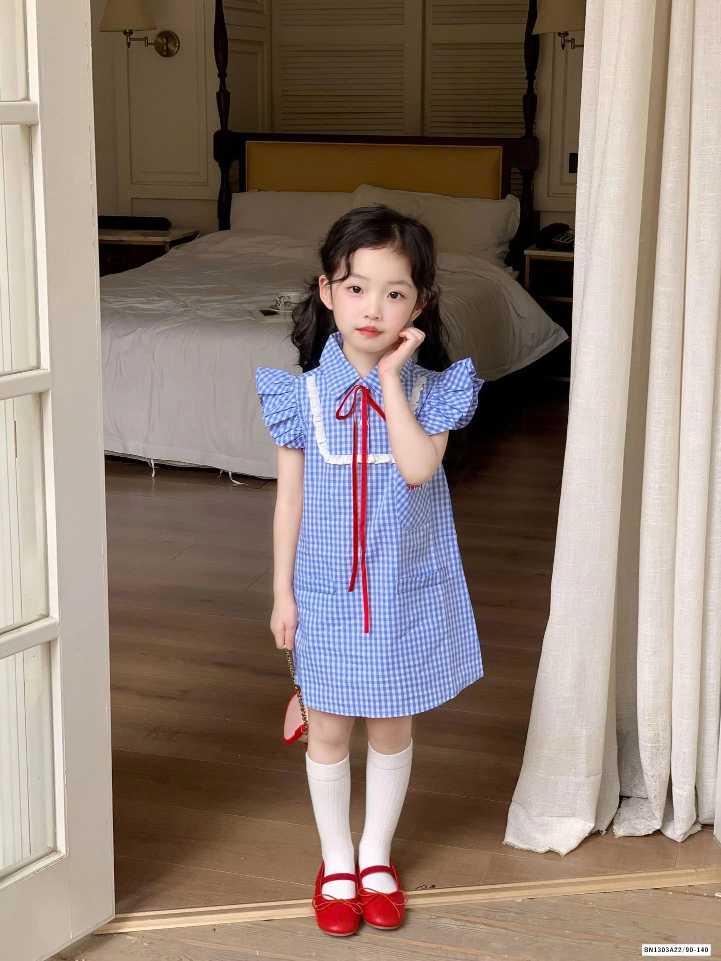 ĐẦM CÁNH TIÊN CARO XANH