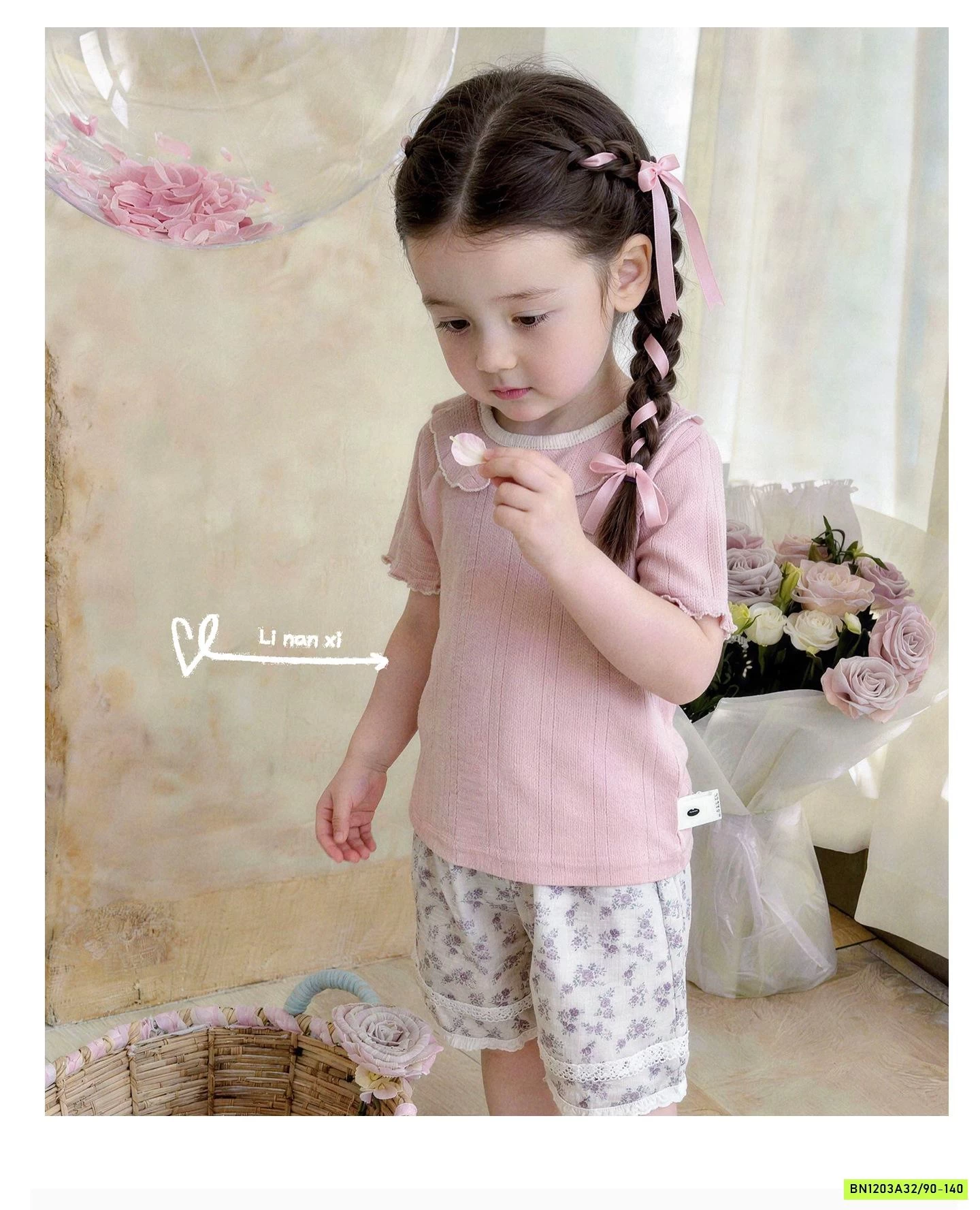 SÉT 2 ÁO CỔ SEN TIỂU THƯ LINANXI