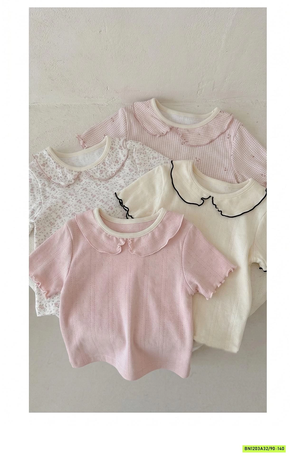 SÉT 2 ÁO CỔ SEN TIỂU THƯ LINANXI