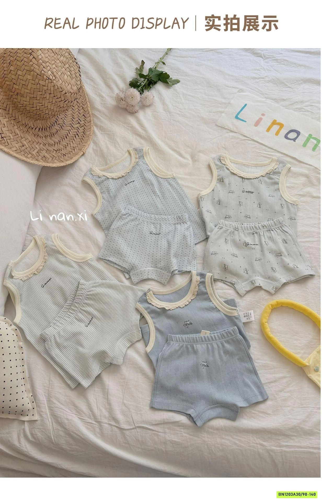 BỘ SÁT NÁCH COTTON GIẤY LINANXI