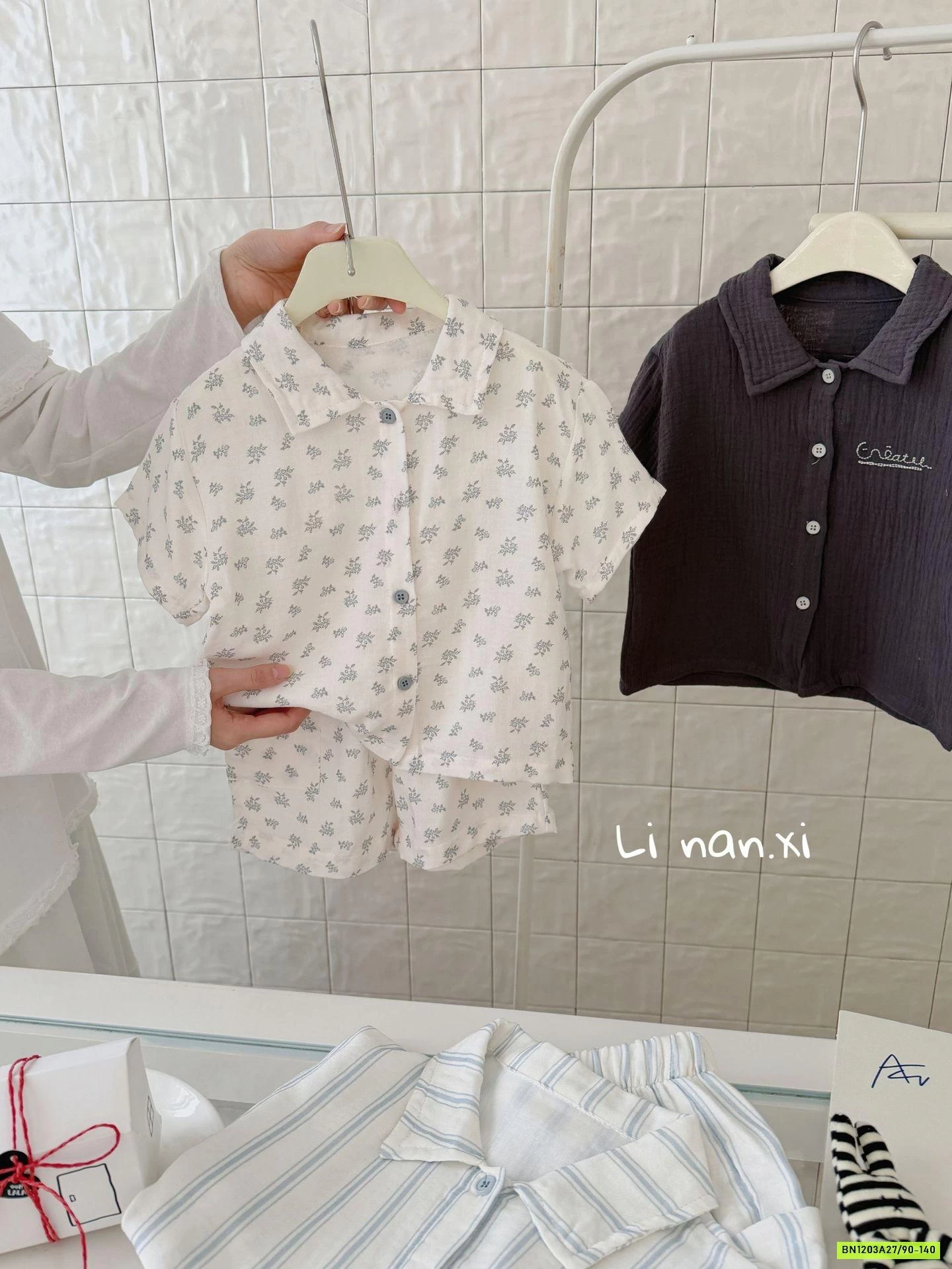 PIZAMA XÔ ĐŨI 87022 LINANXI