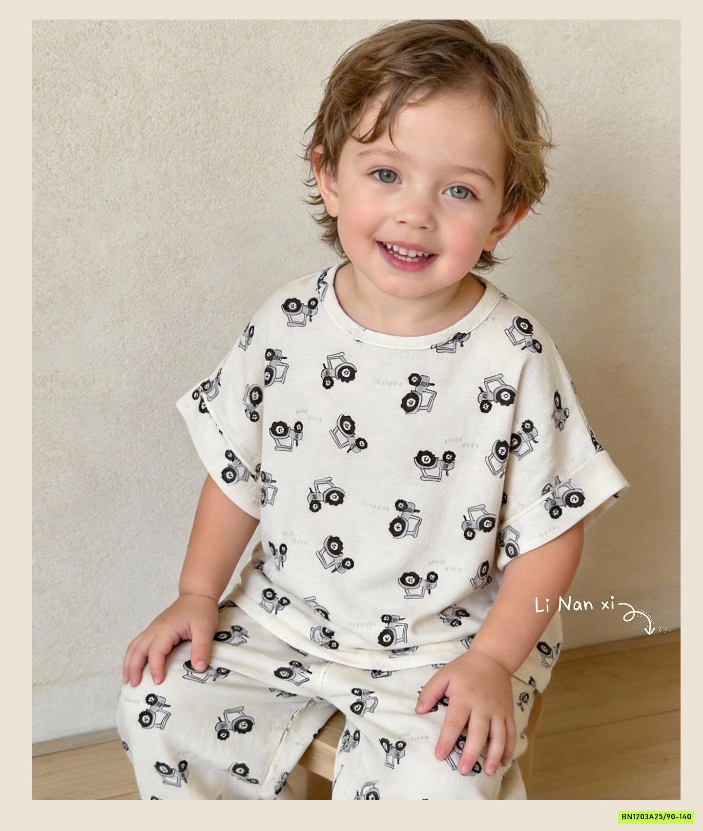 BỘ ĐŨI HỌA TIẾT QUẦN BOM 87021 LINANXI