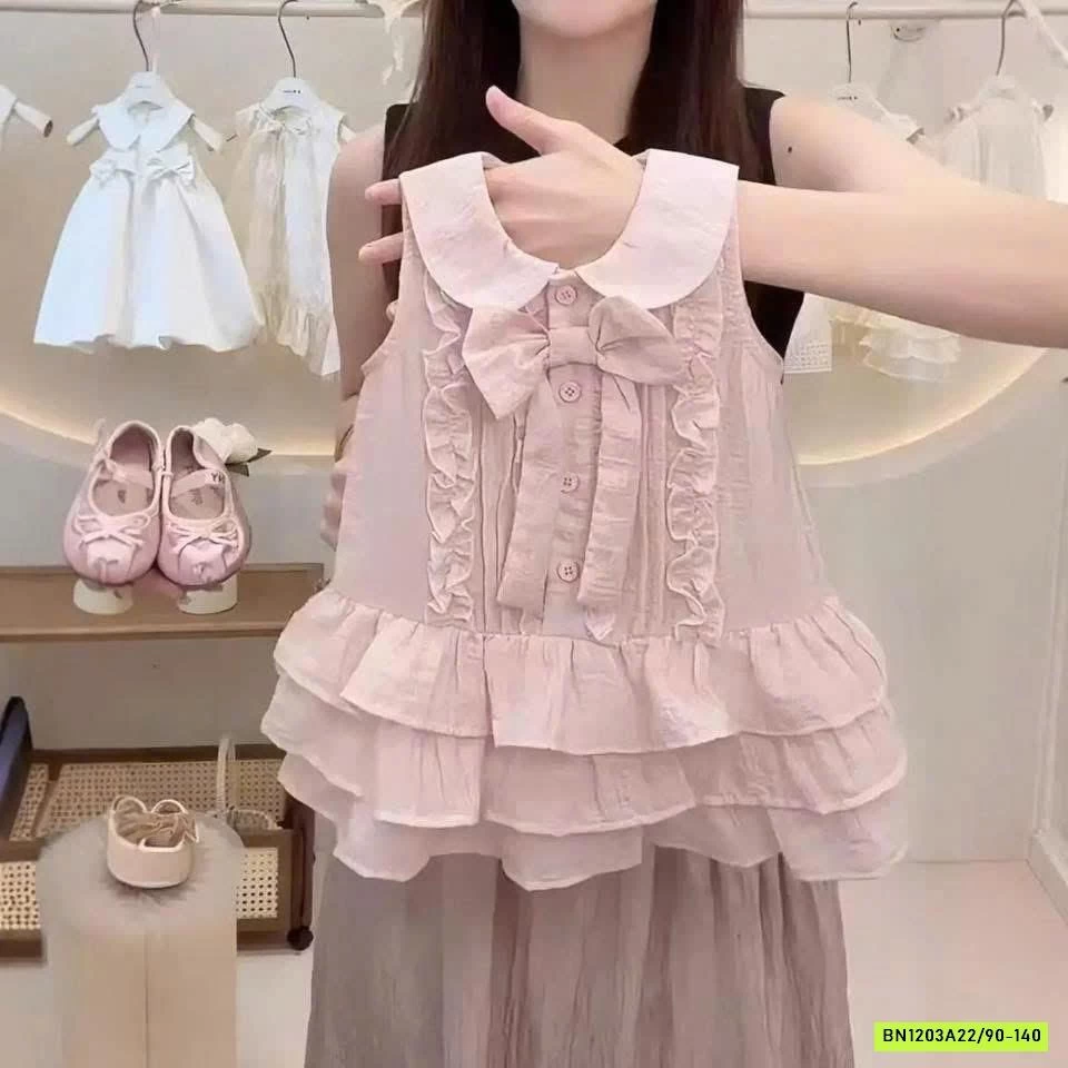 VÁY SÁT NÁCH HỒNG CUTE