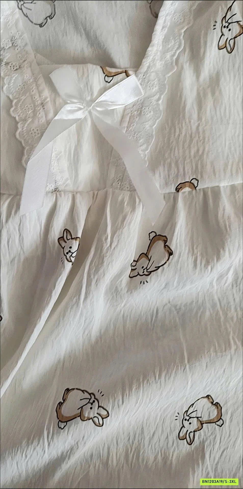 VÁY NGỦ BABYDOLL CÓ ĐỆM NGỰC