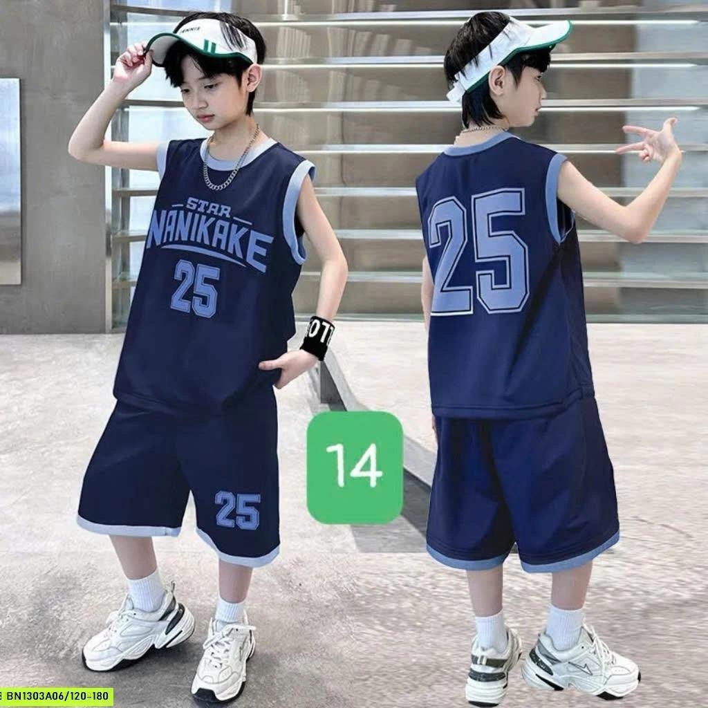 BỘ THỂ THAO BÉ TRAI SIZE ĐẠI