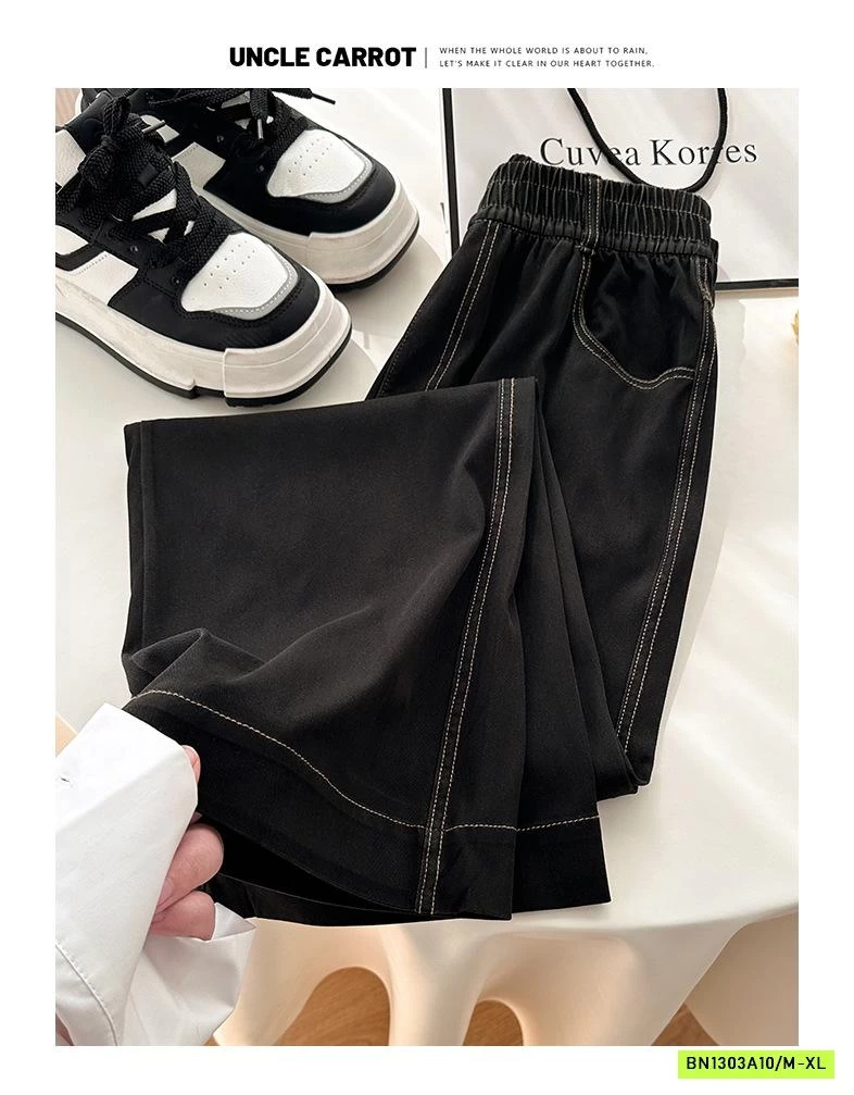 QUẦN DENIM GIẤY SUÔNG