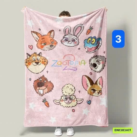 CHĂN HOẠT HÌNH ZOOTOPIA