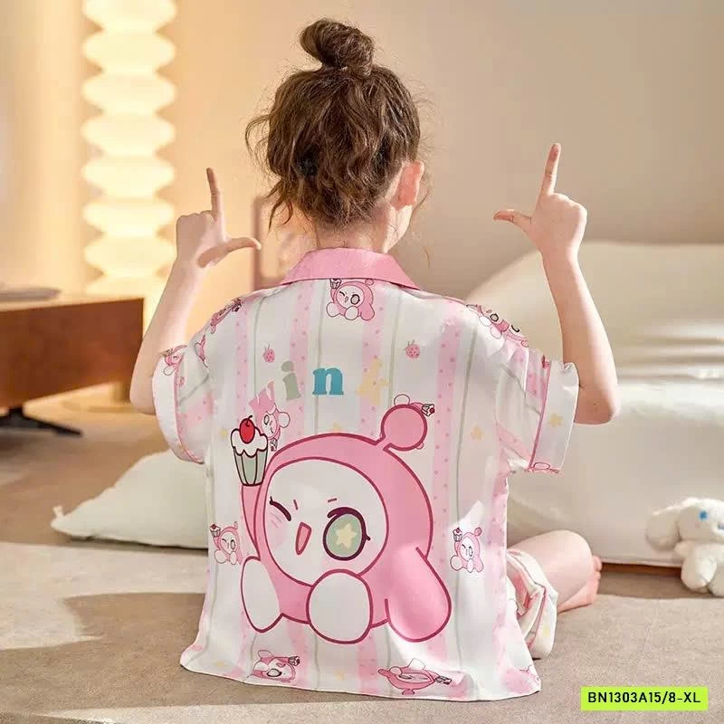 BỘ PIJAMA CHO BÉ GÁI SZ ĐẠI