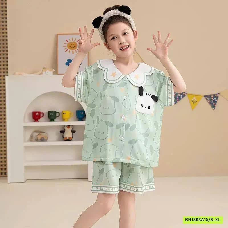 BỘ PIJAMA CHO BÉ GÁI SZ ĐẠI