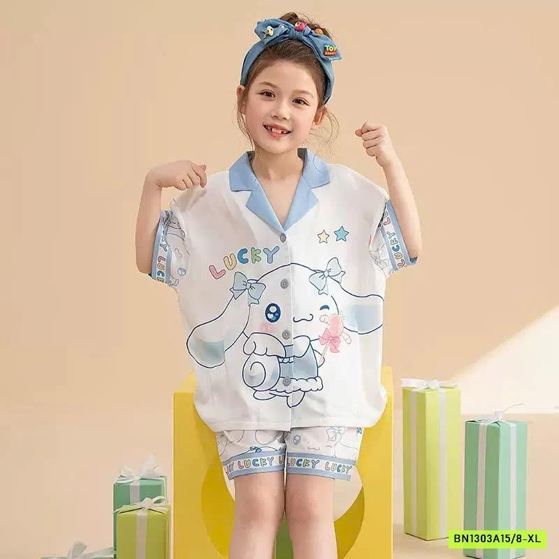 BỘ PIJAMA CHO BÉ GÁI SZ ĐẠI