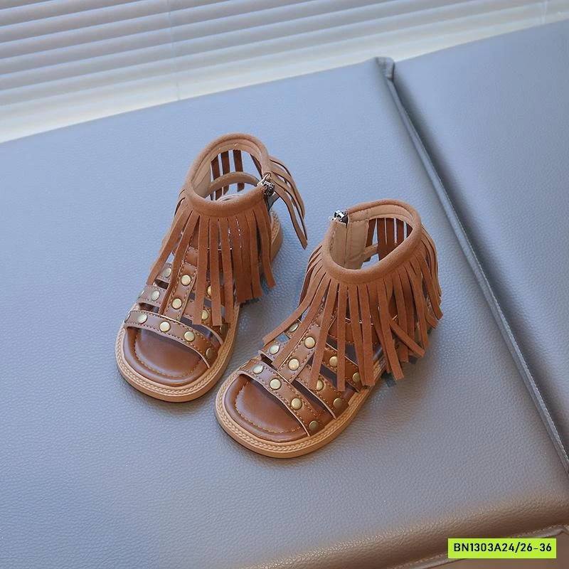 SANDAL CHIẾN BINH CỔ NGẮN THỔ DÂN
