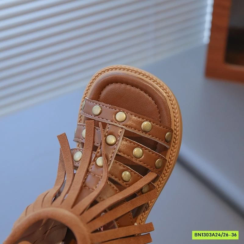 SANDAL CHIẾN BINH CỔ NGẮN THỔ DÂN