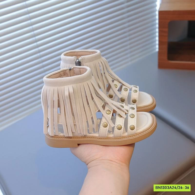 SANDAL CHIẾN BINH CỔ NGẮN THỔ DÂN