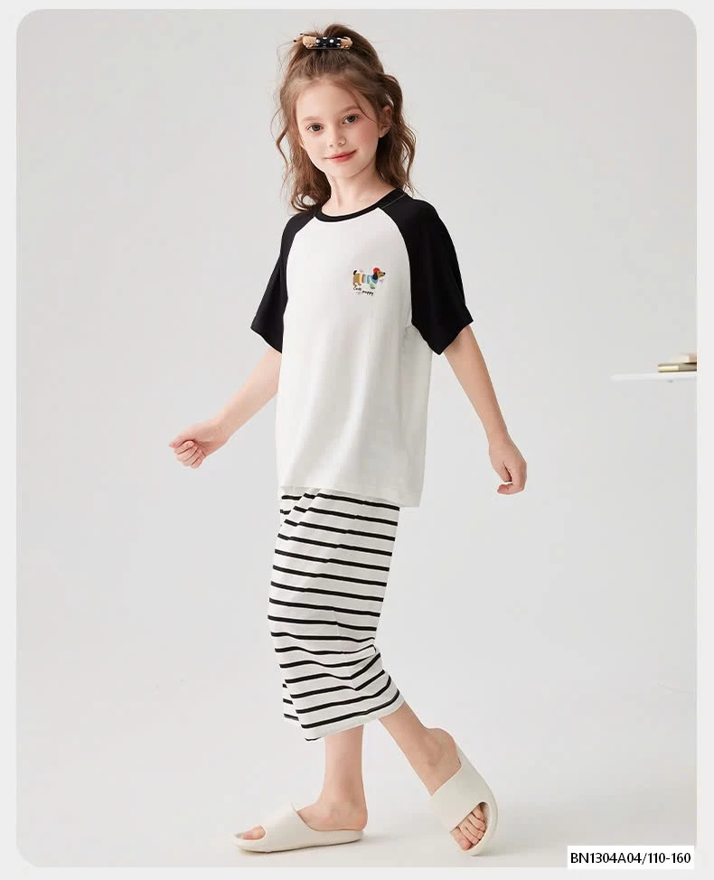 BỘ THUN LỠ QUẦN KẺ SZ ĐẠI