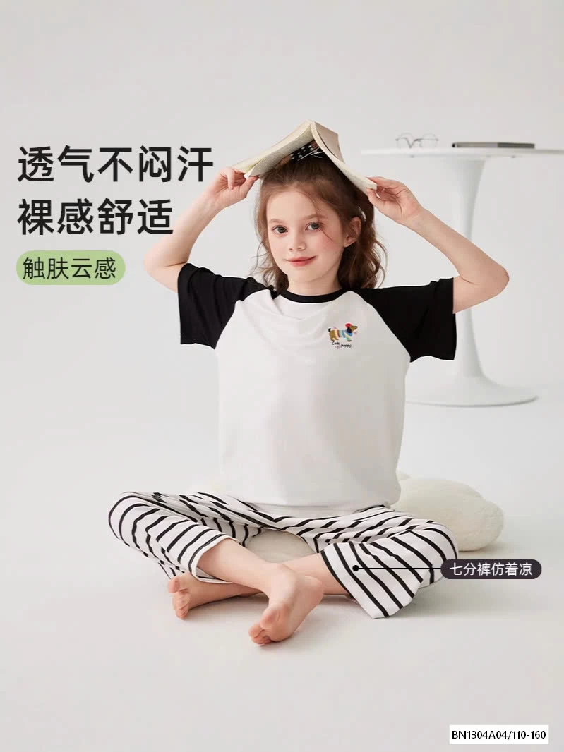 BỘ THUN LỠ QUẦN KẺ SZ ĐẠI