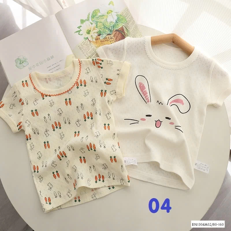 SÉT 2 ÁO COTTON XUẤT NHẬT