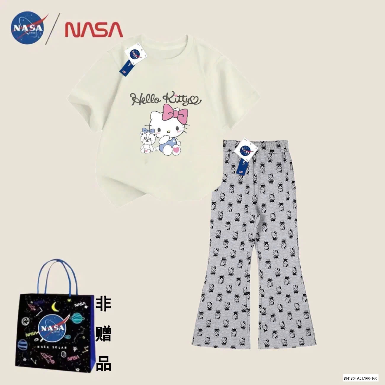 SÉT KITTY QUẦN LOE