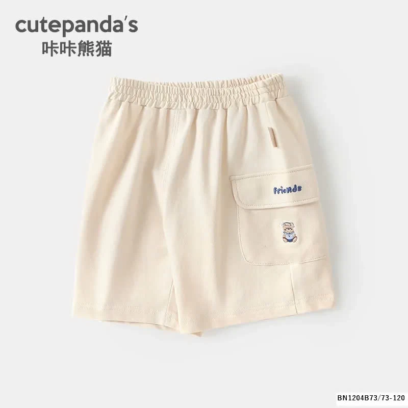 QUẦN SHORT BT THÊU GẤU