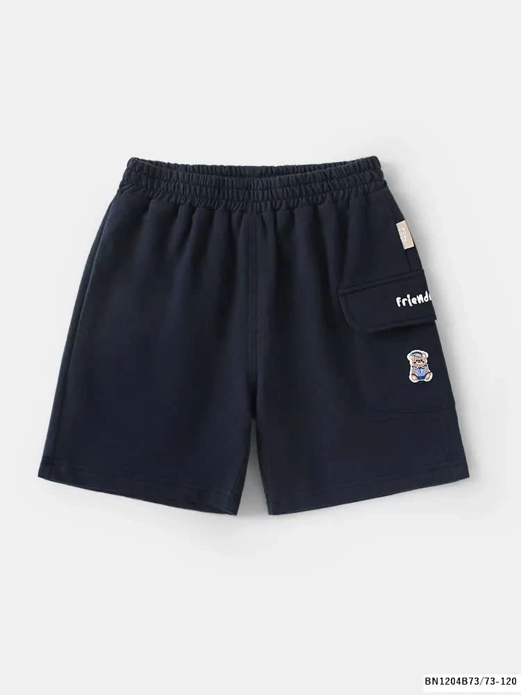 QUẦN SHORT BT THÊU GẤU