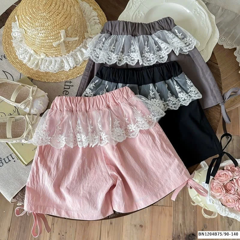 QUẦN SHORT PHỐI REN NINGLI