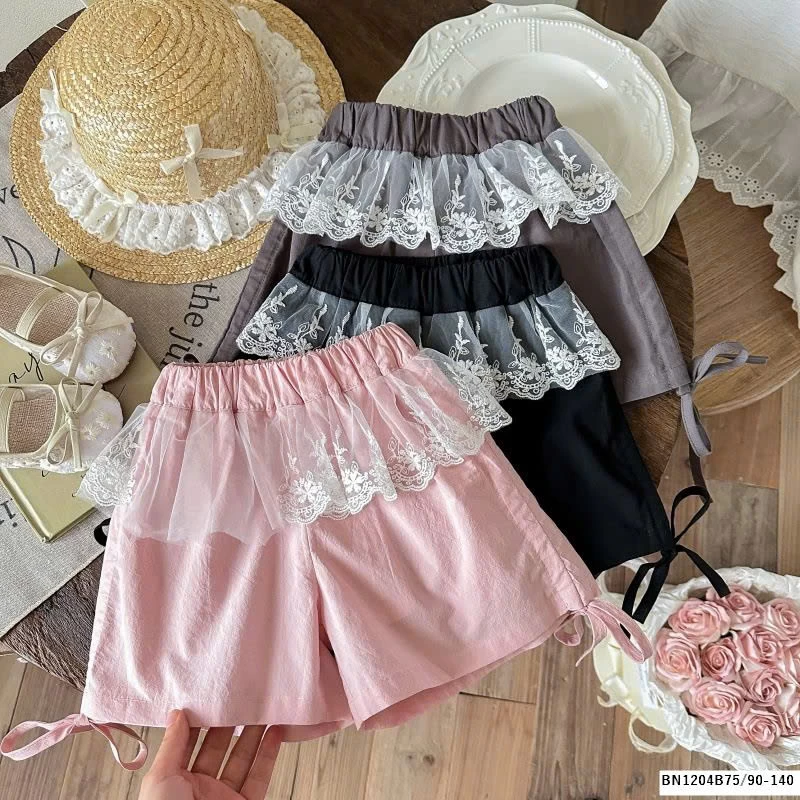 QUẦN SHORT PHỐI REN NINGLI