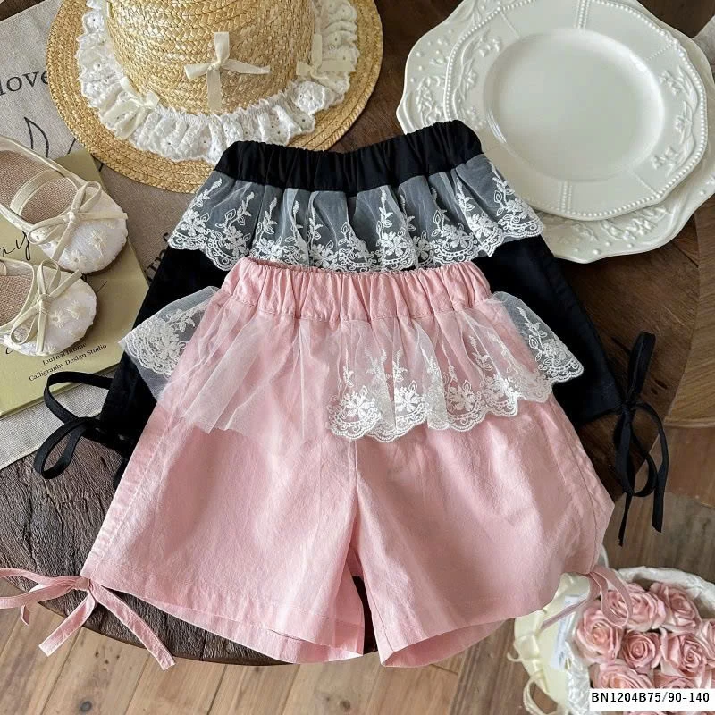 QUẦN SHORT PHỐI REN NINGLI