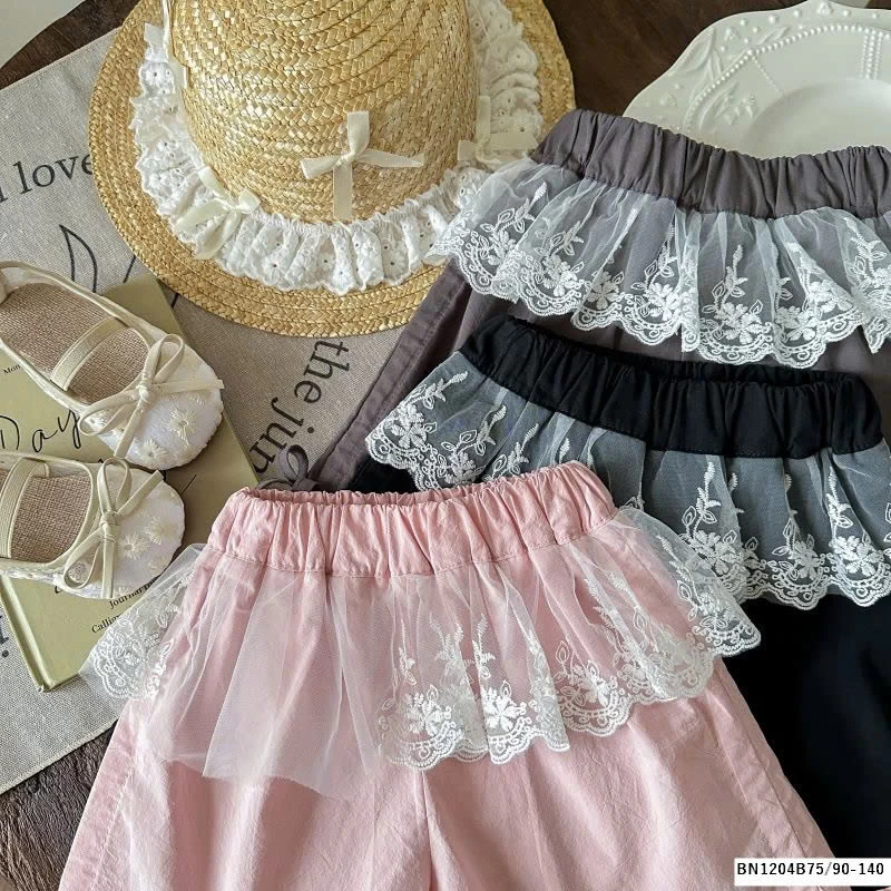 QUẦN SHORT PHỐI REN NINGLI